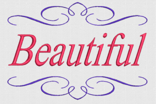 Beautiful Embroidery Design for Boutique Apparel