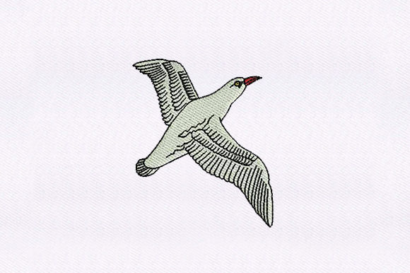Flying Seagull Bird Embroidery Review