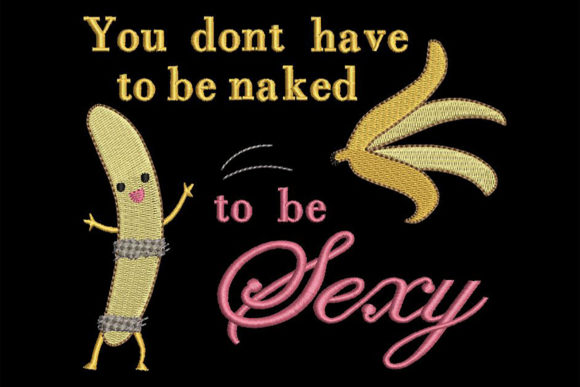 Funny, Also Wise Quote Embroidery