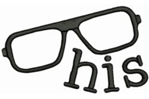 His Glasses Embroidery Review