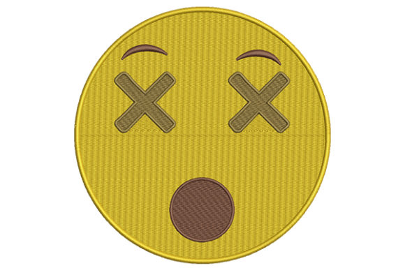 Open Mouth Emoji Embroidery Review for Seasonal Projects