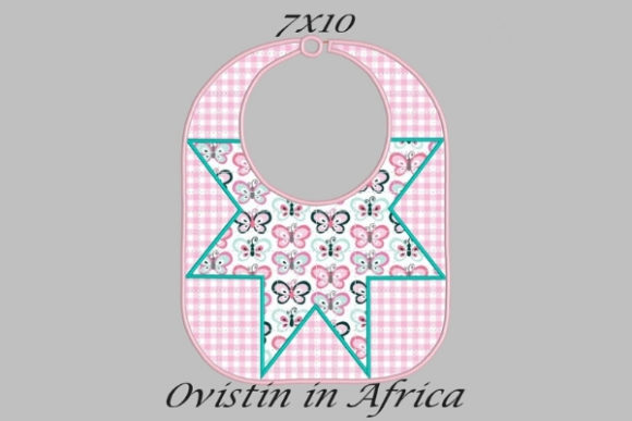 Pink Star Adorable Baby Bib Small Review