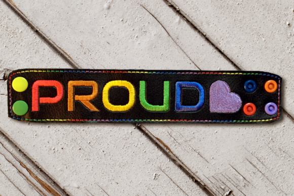 Proud LGBTQIA Embroidery Review