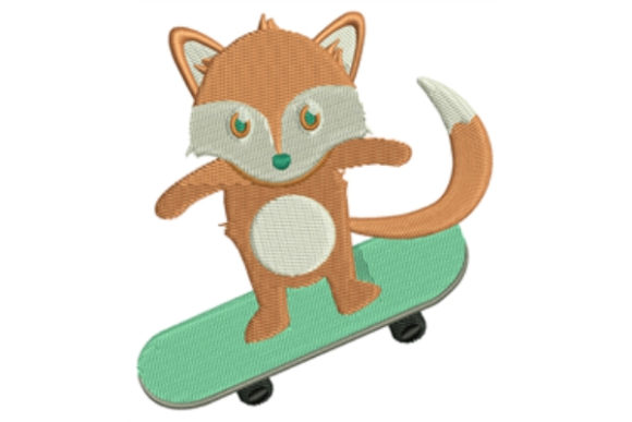 Skateboard Fox Embroidery Review for Seasonal Projects