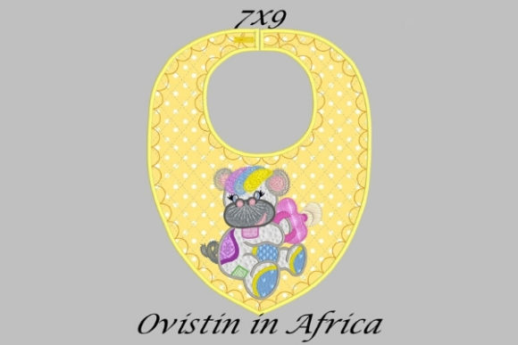 Yellow Baby Hippo Bib Small Review